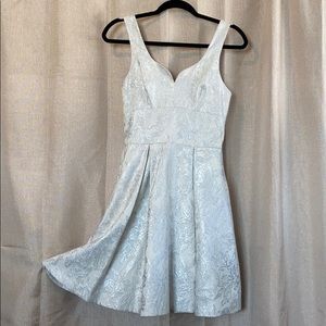 Cocktail Dress w/ Pockets Yoana Baraschi Blue